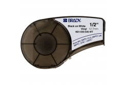 Brady M21-500-595-WT / 142807, vinyl benzi, 12.70 mm x 6.40 m