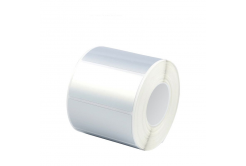 Etichete (polypropylen) autoadezive, 40x20mm, 1000buc., pentru TTR, argintiu, rola