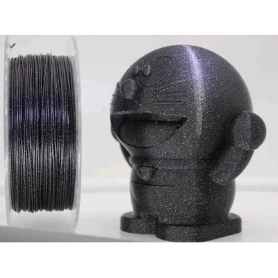 Gembird 3DP-PLA-MX3-01-GBK, 3D filament, PLA, 1,75mm, 1000g, „Three Galaxy” negru (Black)