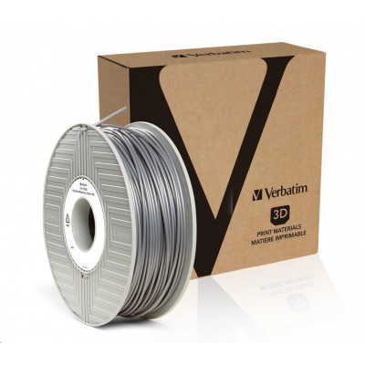 Verbatim 55327 3D filament, PLA, 2,85mm, 1000g, 126m, Argintiu (Black)
