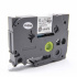 Brother TZ-SE1 / TZe-SE1, 6mm x 8m, text negru / fundal alb, securitate, banda compatibila
