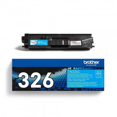 Brother TN-326C azuriu (cyan) toner original