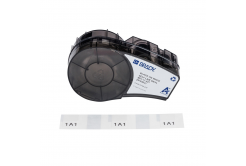 Brady M21-11-427 / 152083, 12.70 mm, Vinyl, text negru / fundal alb