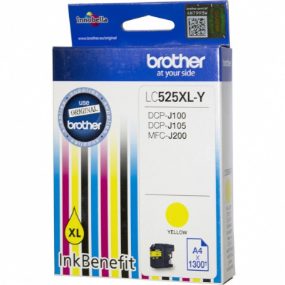 Brother LC-525XLY galben (yellow) cartus original