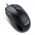 Genius Mouse DX-110 31010116100, 1000DPI, optical, 3tl., Cu fir USB, negru