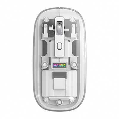 Mouse Fara fir, Marvo PRISM B10 White M810W WH, alb, optical, 1600DPI