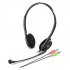 Genius HS-200C, căști cu microfon, negru, 2x jack de 3.5 mm