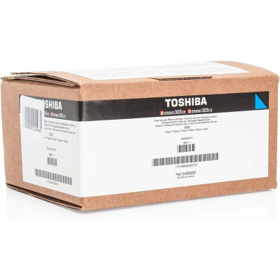 Toshiba T305PCR 6B000000747 azuriu (cyan) toner original