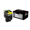 Lexmark 80C0S40 galben (yellow) toner original