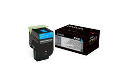 Lexmark 80C0X20 azuriu (cyan) toner original