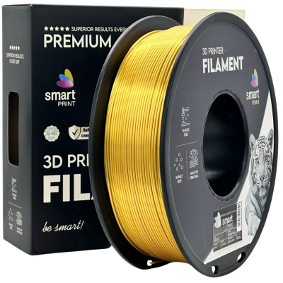 Smart Print FG-S91-E1, 3D filament, PLA Silk, 1,75mm, 1000g, Auriu (Gold)