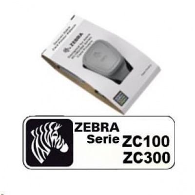 Zebra 800300-309EM benzi Mono -White, 1500 Images, ZC100/ZC300