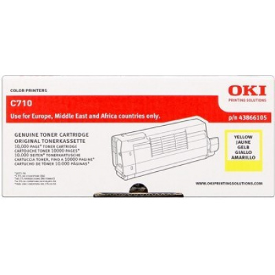 OKI 44318605 galben (yellow) toner original