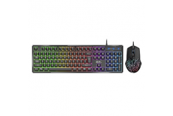 Genius GX GAMING Scorpion KM-GX3 Sada klávesnice drátová CZ/SK, černá mechanická