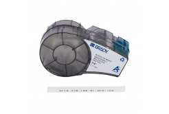 Brady M21-250-414 / 151514, 6.35 mm x 3.048 m, Polyester, text negru / fundal alb