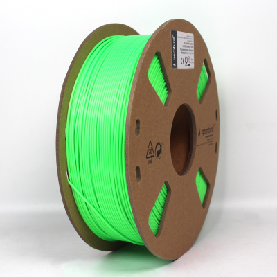 Gembird 3DP-ABS1.75-01-FG, 3D filament, ABS, 1,75mm, 1000g, fluorescent, Verde (Green)