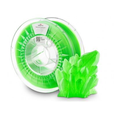 Spectrum 80888 3D filament, PLA Crystal, 1,75mm, 1000g, Verde (Neon green)