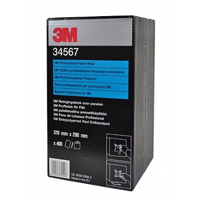 3M Perfect-it™ Lavetă profesională de curățare din hârtie, 30 cm x 40 cm, 400 buc. în cutie (34567)