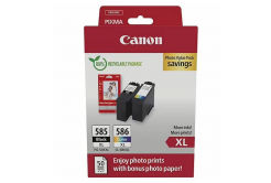 Canon PG-585XL/CL-586XL 6204C005 negru/color (black/color) multipack de cartuse originale + hartie foto GP-501