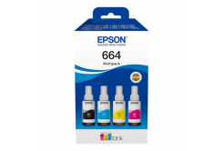 Epson T6646 C13T66464A barevná (CMYK) sada originální inkoustová náplň