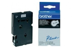 Brother TC-291, 9mm x 7,7m, text negru / fundal alb, banda original