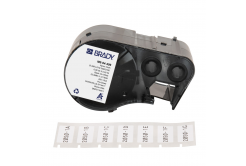 Brady M5-84-499 / 170929, 22.86 mm, Nylon, text negru / fundal alb