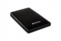 SSD extern VERBATIM 256GB Store'n'Go Slim Portable USB 3.0, USB-A/USB-C, negru