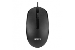 Mouse Cu fir, Marvo MS003 MS003 BK, negru, optical, 1000DPI