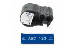 Brady M5C-1500-595-BL-WT / 170939, 38.10 mm x 7.62 m, Vinil, text alb / fundal albastru