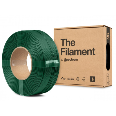 "The Filament" by Spectrum TF-24161, ReFill, PLA Matte, 1,75mm, 1000g, Verde (Jungle green)