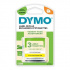 Dymo 91241, S0721800, 12mm x 4m, text negru/alb, galben, fundal argintiu, 3buc., banda original