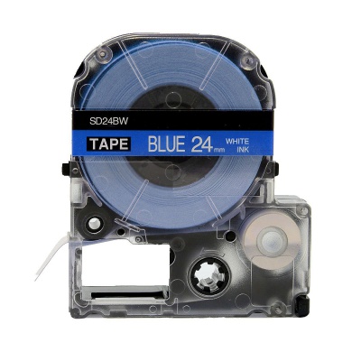 Epson LC-SD24BW, 24mm x 8m, text alb / fundal albastru, banda compatibila
