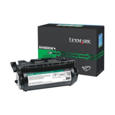 Lexmark T644 64480XW negru (black) toner original