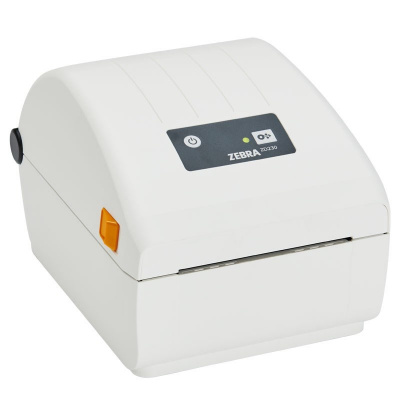 Zebra ZD230 ZD23W42-30EC00EZ TT, 8 dots/mm (203 dpi), imprimantă de etichete, EPLII, ZPLII, USB, Ethernet, white (succesor GC420t)