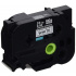 Brother HGe-151, 24mm x 8m, 5buc., text negru / fundal transparent, banda originala
