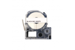 Epson LK-3WBN, C53S653003, 9mm x 9m, černý tisk / bílý podklad,  kompatibilní páska