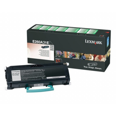 Lexmark E260A31E negru (black) toner original