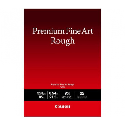 Canon Fine Art Rough 4562C003, 320 g/m2, A3, 25buc., mat, jet de cerneală, alb, hârtie fotografică
