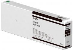 Epson C13T55K700 negru deschis (light black) cartus original