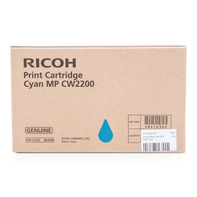 Ricoh 841636 azuriu (cyan) cartus original