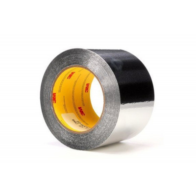 3M 425 Banda adeziva din aluminiu, 25 mm x 55 m