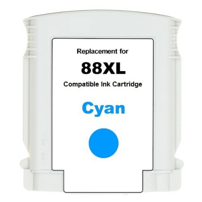 Cartus compatibil cu HP 88XL C9391A azuriu (cyan) 