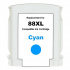 Cartus compatibil cu HP 88XL C9391A azuriu (cyan) 
