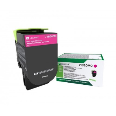 Lexmark 71B20M0 purpuriu (magenta) toner original