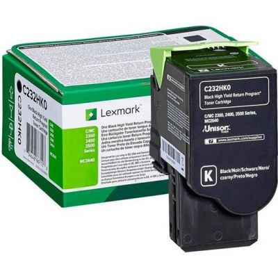 Lexmark C2320K0 negru (black) toner original