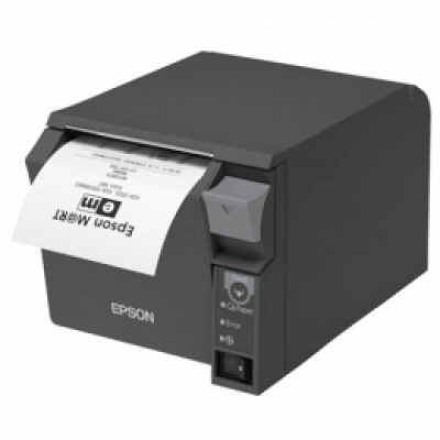Epson TM-T70II C31CD38022A1, USB, Ethernet, dark grey, Imprimanta de chitanțe