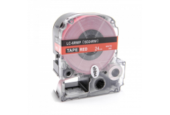Epson LC-SD24RW, 24mm x 8m, text alb / fundal rosu, banda compatibila