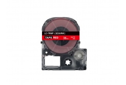 Epson LC-SD36RW, 36mm x 8m, text alb / fundal rosu, banda compatibila