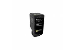 Lexmark 74C2HYE galben (yellow) toner original
