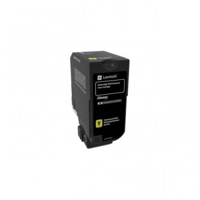 Lexmark 74C2HYE galben (yellow) toner original